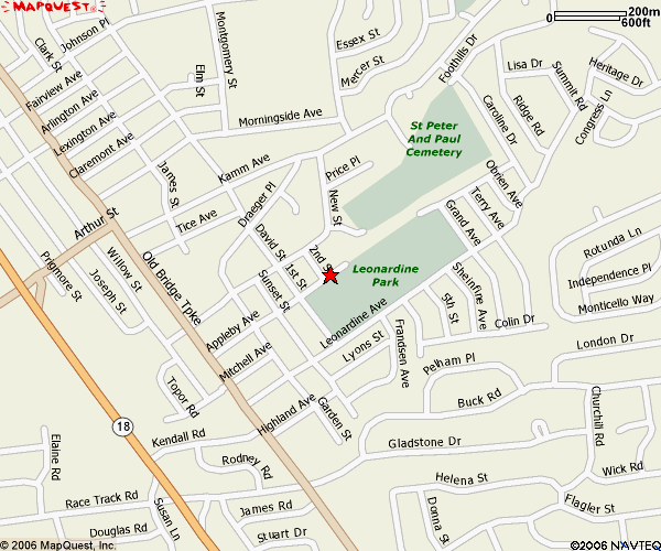 South River Nj Map Getting To The Center